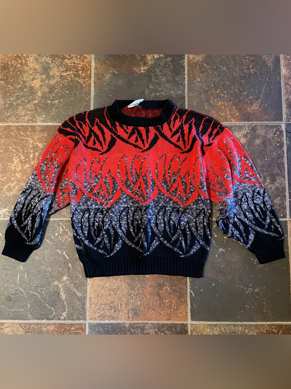 Vintage 80s ‘Threadneedle Street’ Sweater